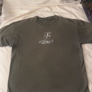 Men's Forum Snowboarding Green T-Shirt